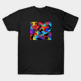 Abstract colors #11 paper dols T-Shirt